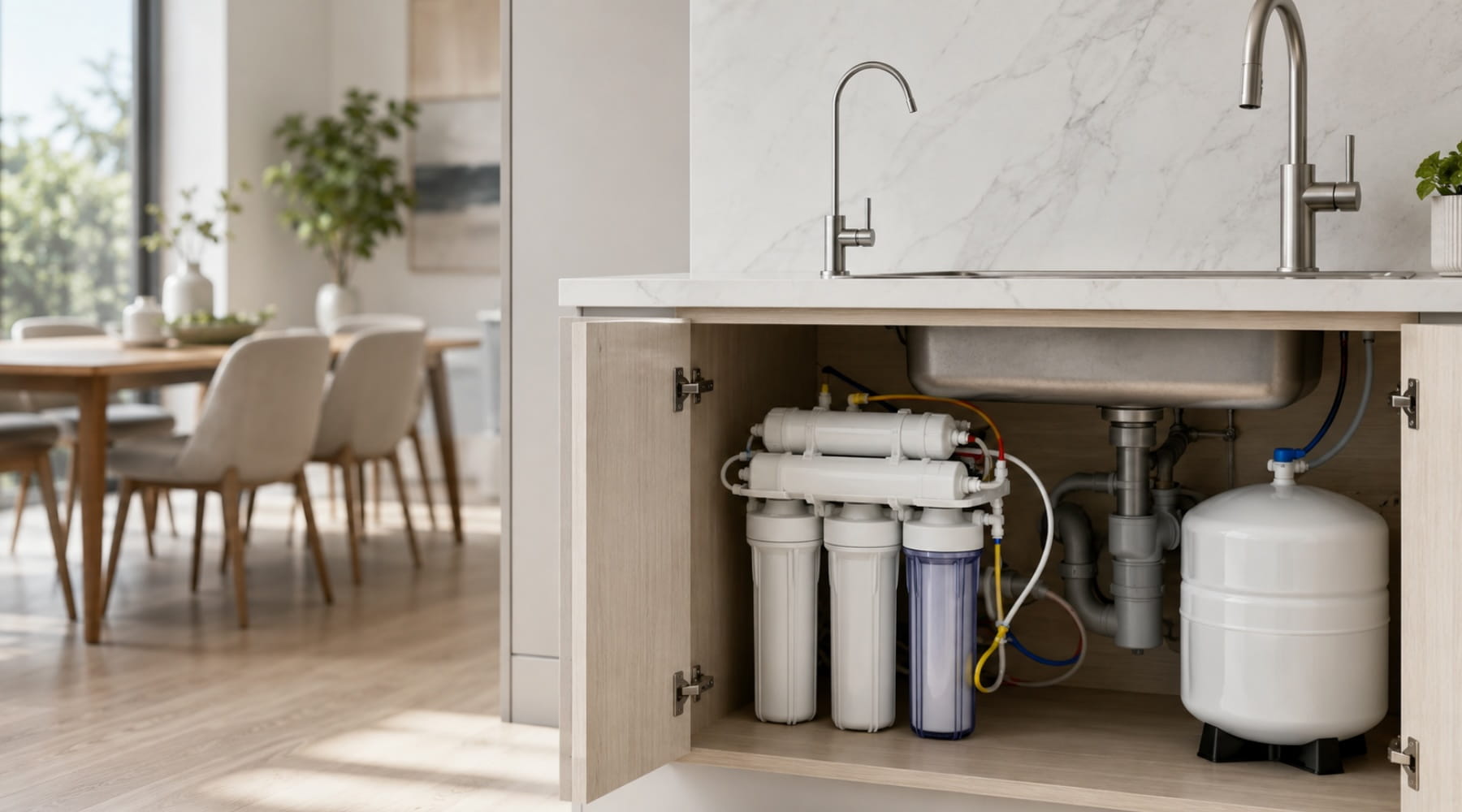 Why Modern Homes Are Frequently Built with Under-Sink RO Systems