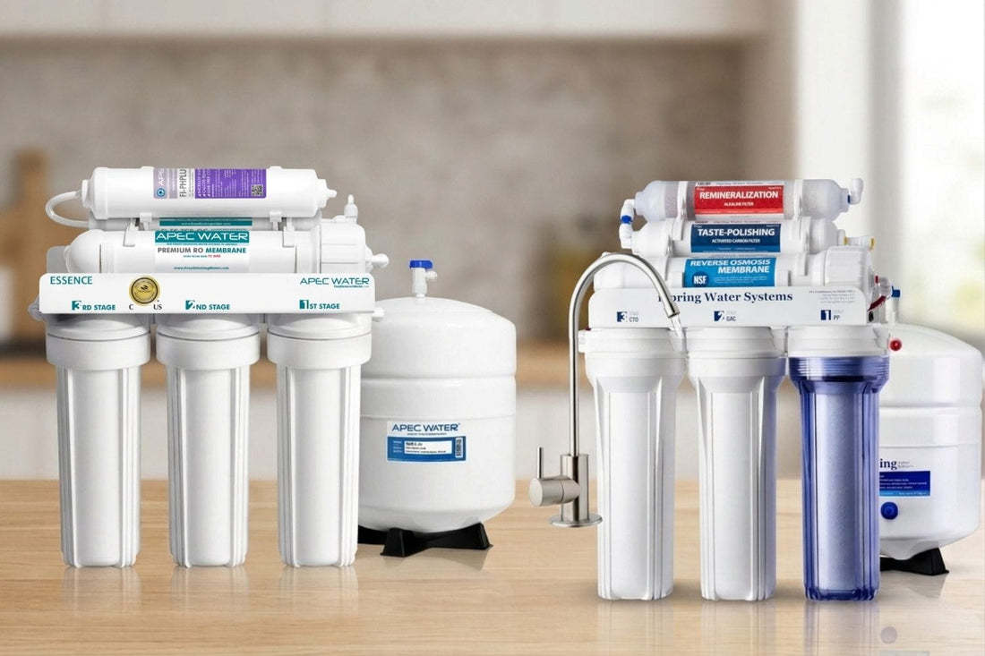 iSpring vs APEC Water Filters: 2026 Brand Comparison and Model-by-Model Review