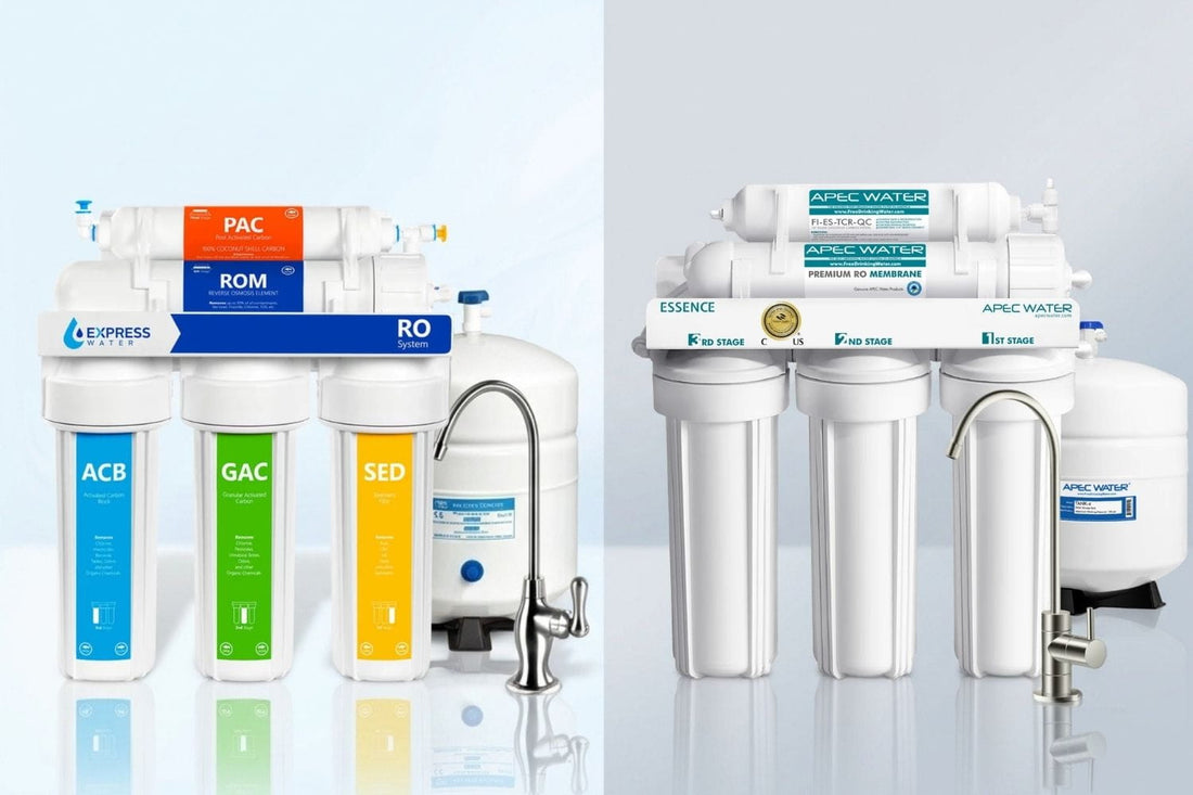 Express Water vs. APEC Water Systems: 2026 Under-Sink RO Filter Comparison