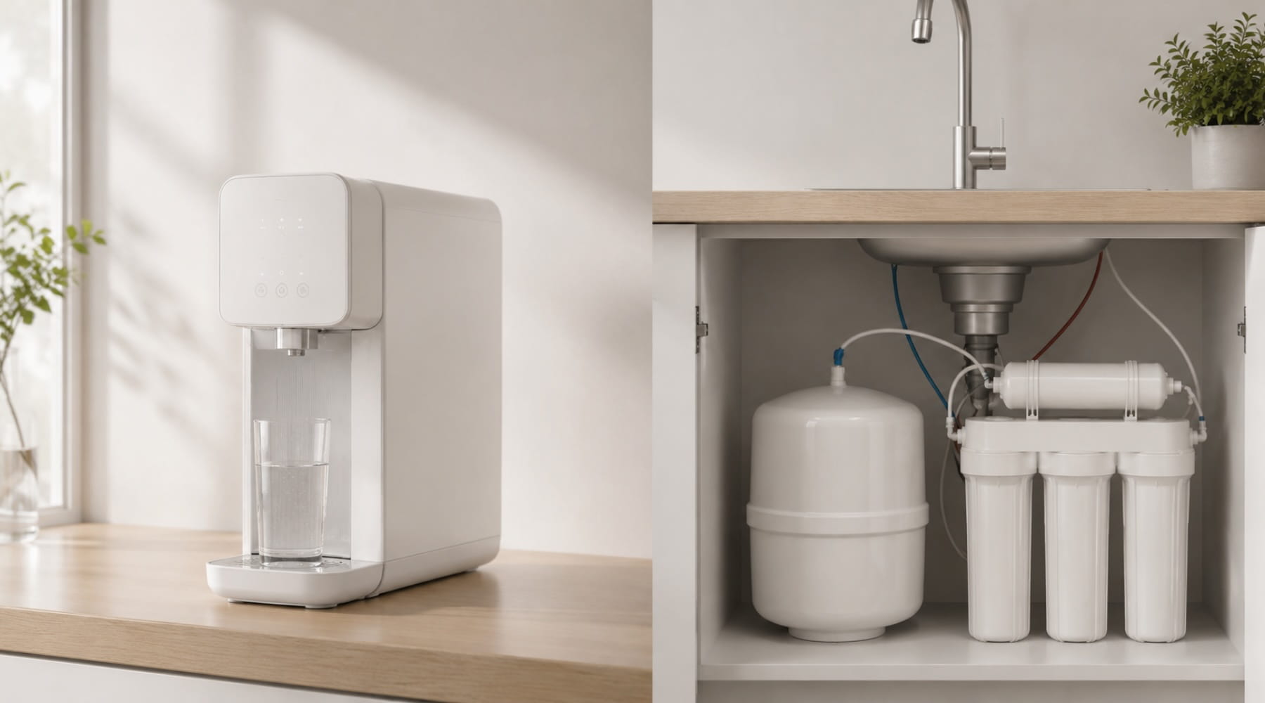 Countertop vs. Under-Sink RO: Which Is Better for Apartments and Renters?