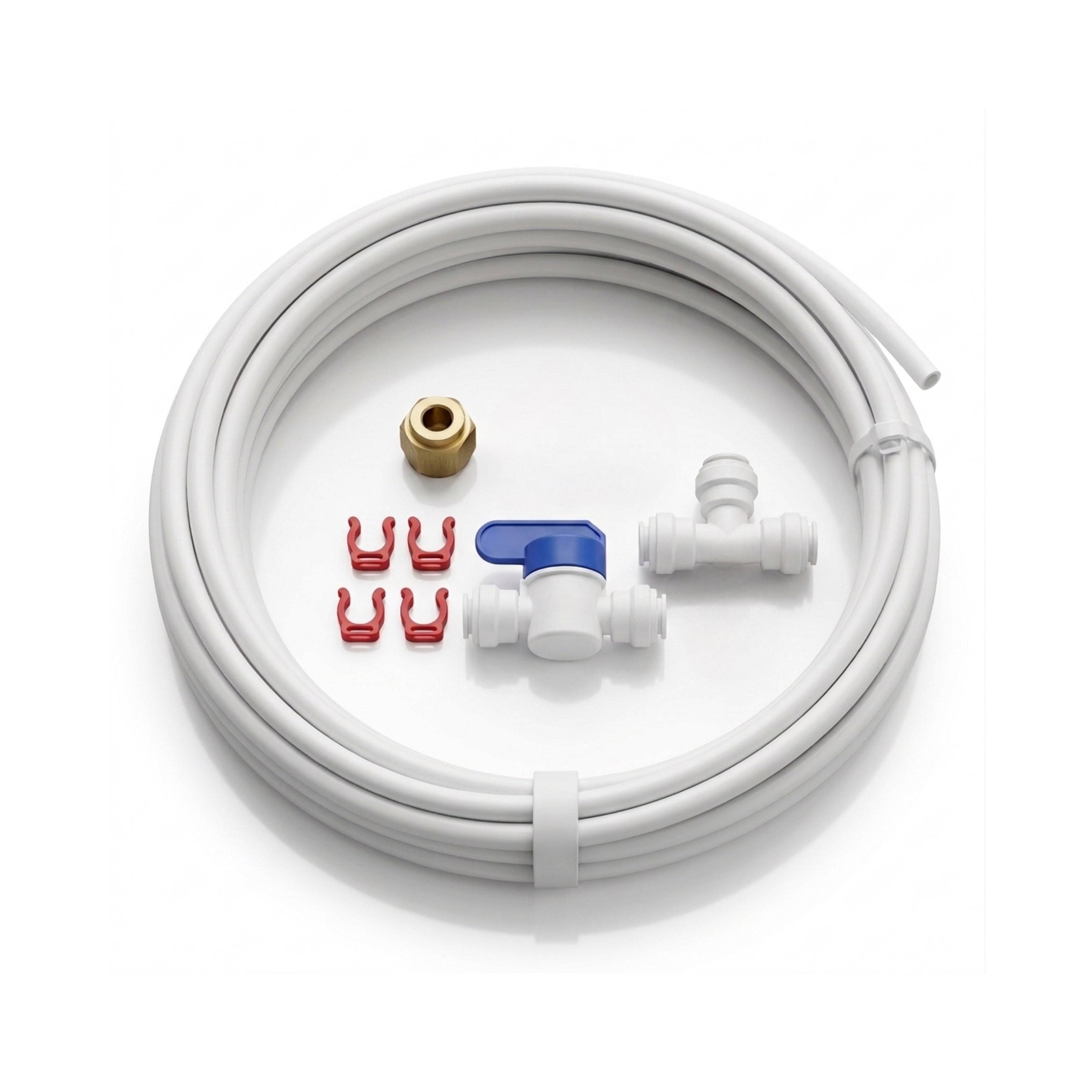Ice Maker Kit 3/8" RO System to Refrigerator Quick Connect