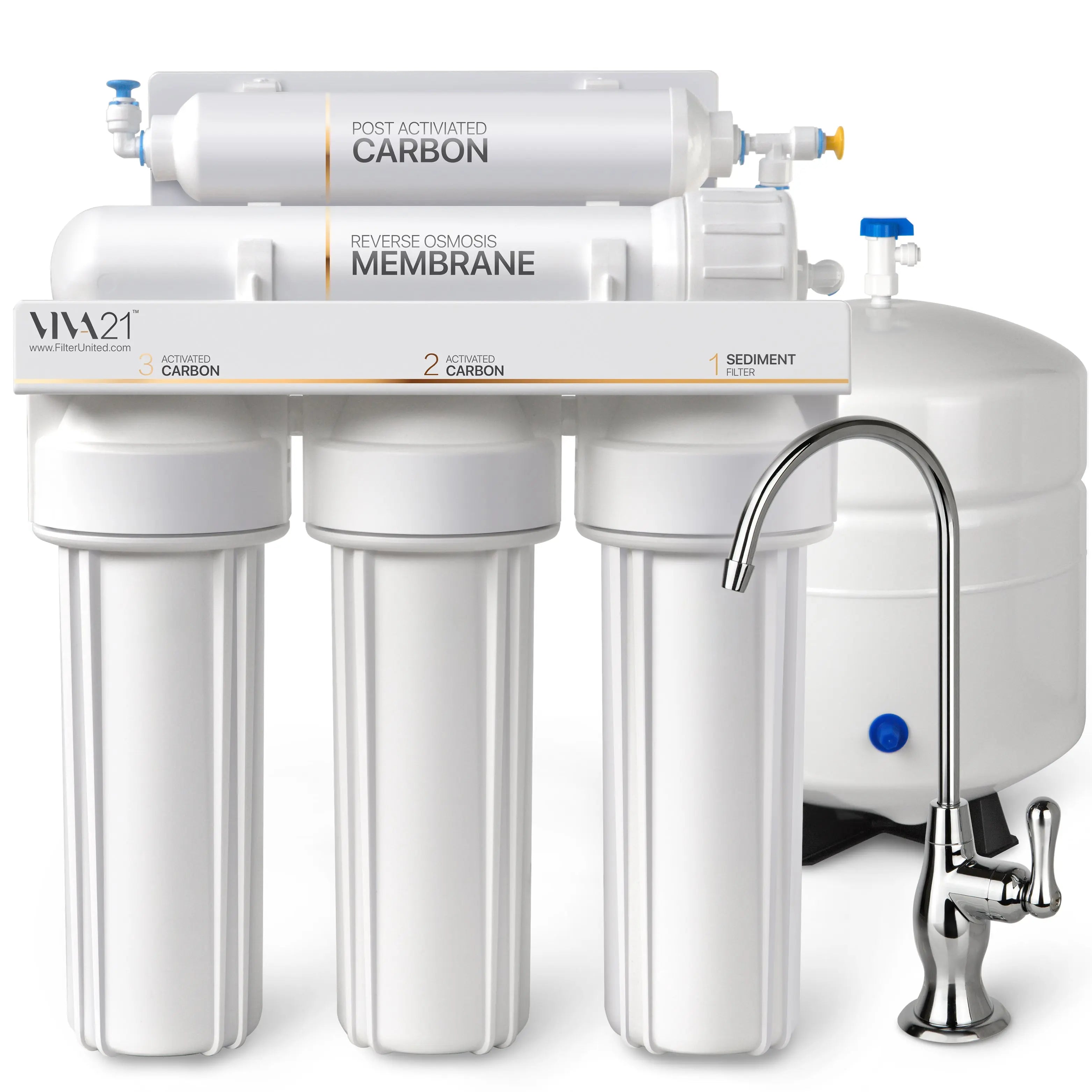 VIVA21 5-Stage Reverse Osmosis Filtration System
